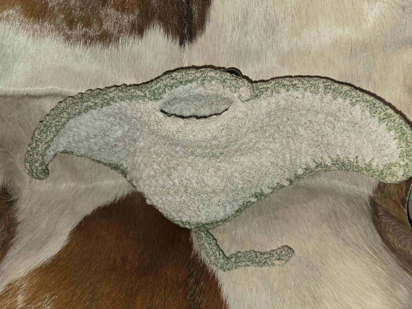 Large Plush Stingray with a pouch
