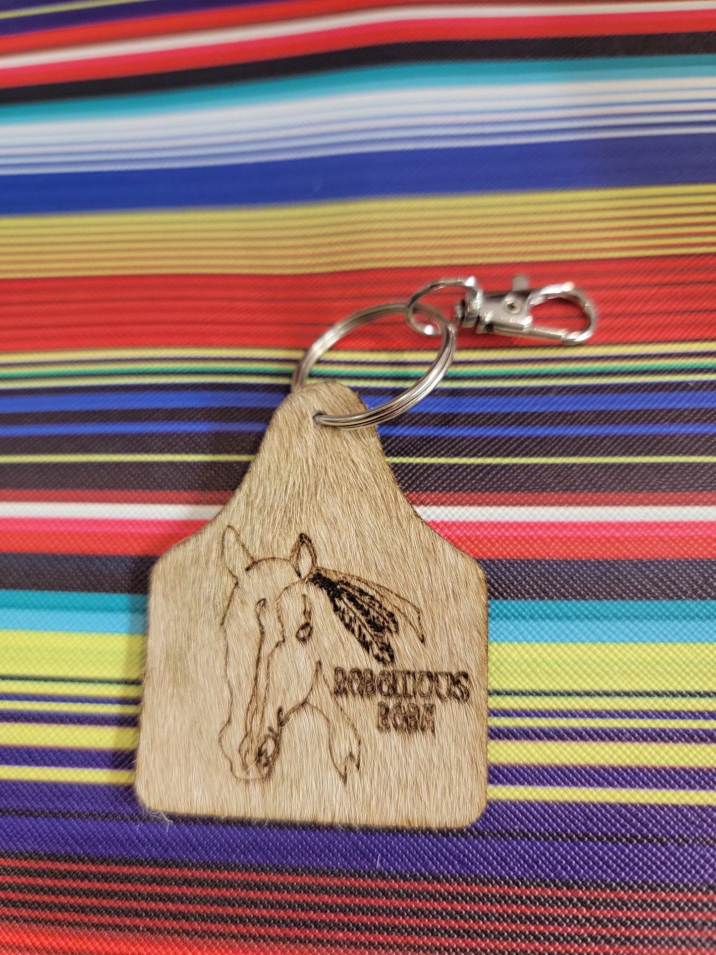Custom Laser Engraved key chain