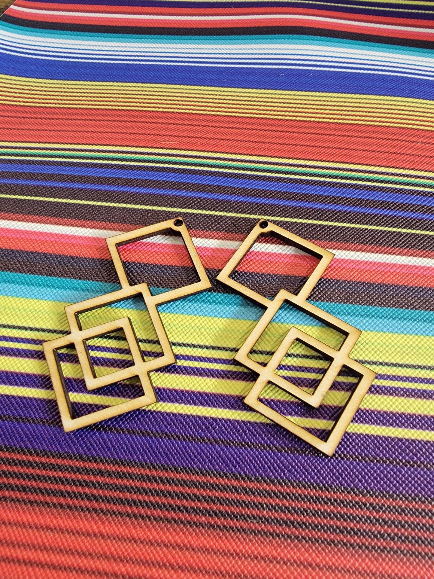 Basswood Earrings (B)
