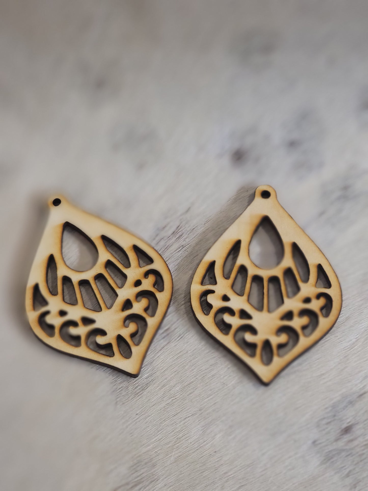 Basswood Earrings (E)