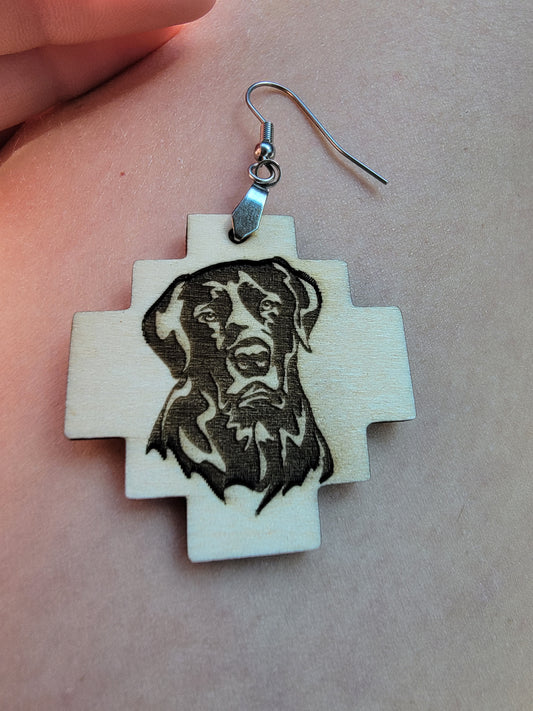 Dog Earrings