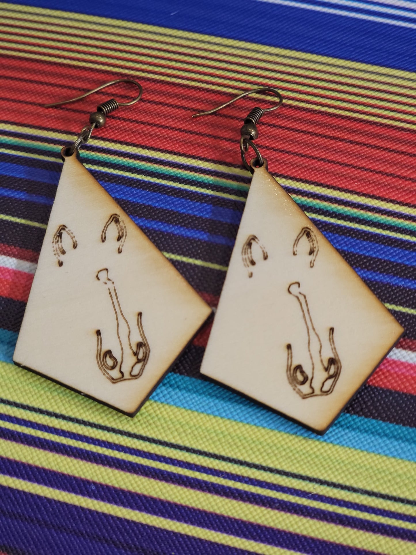 Custom Basswood Earrings